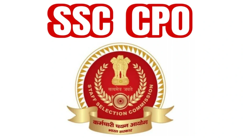 SSC CPO Recruitment 2025