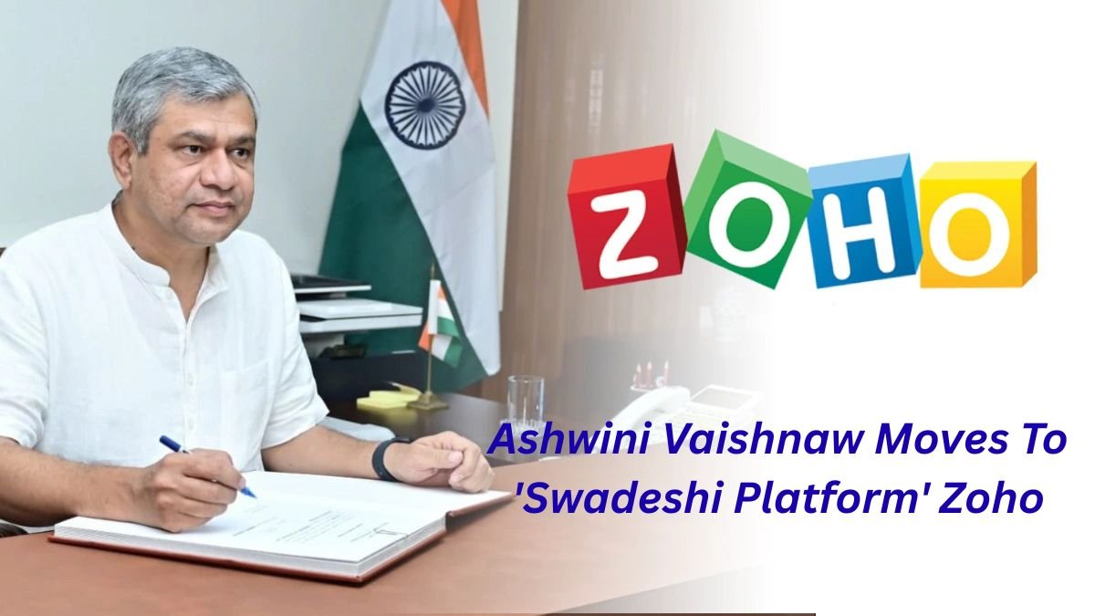 Railway Minister and Zoho