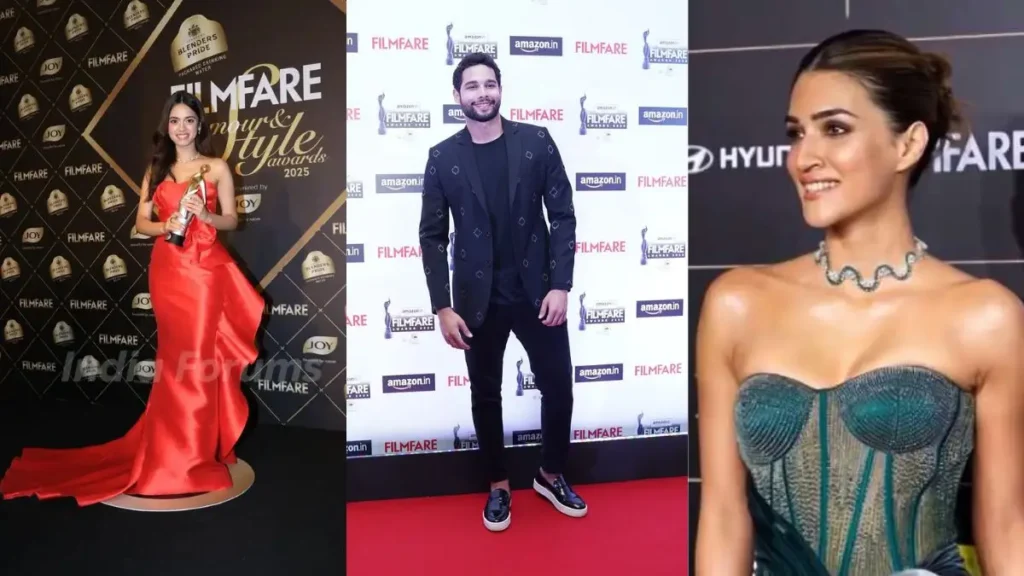 Filmfare 2025 red carpet