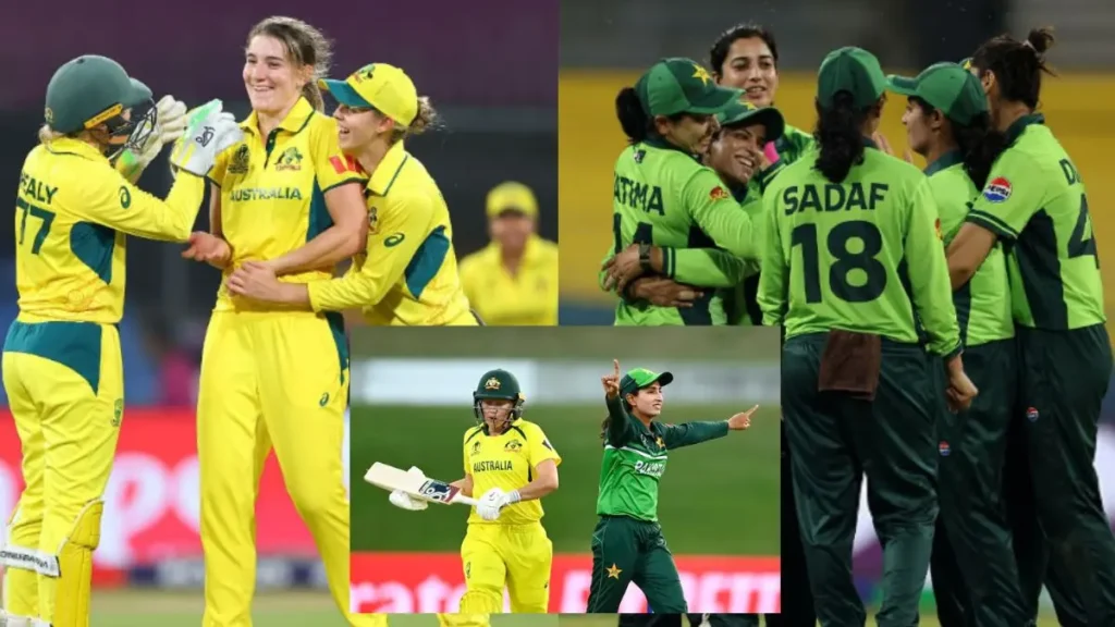 Australia women vs Pakistan women
