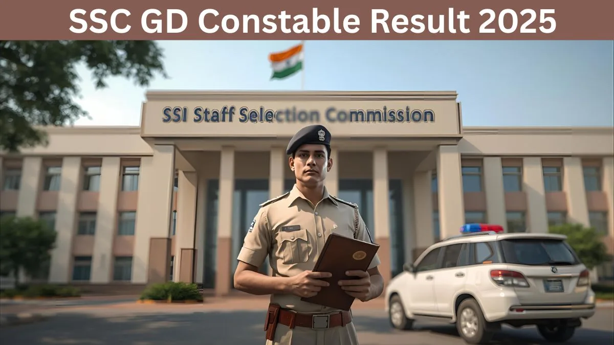 SSC GD Constable Result 2025